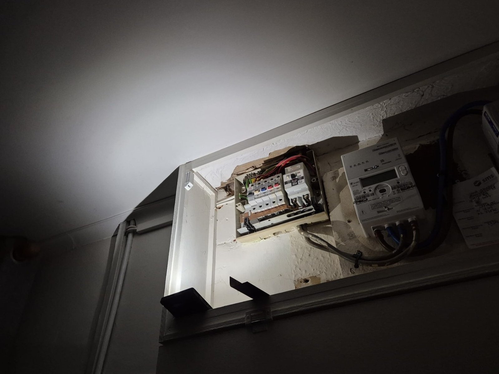 Landlord consumer unit upgrade in a Sussex rental, labelled and certified